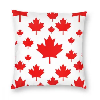 Canadá Maple Leaf Flag Jogar Travesseiro Capa de Almofadas Decorativas 45*45cm Pillowcover a Decoração Home