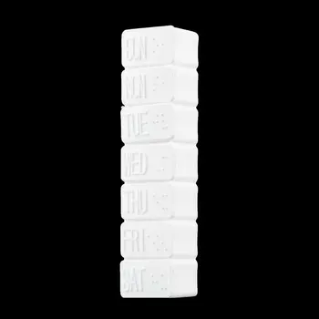 De 7 dias Semanais de Viagem Pequena Medicina Pílula de Drogas Caixa de Pílula de Drogas Mini caixa de medicamentos Recipiente