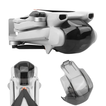 Tampa da lente DJI Mini 3 Drone Gimbal Lock Estabilizador de Câmera Transparente à prova de Poeira Fixos de Protecção para Mini 3 Acessórios