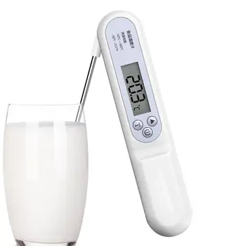 Termômetro de carne Bateria Operar Alimentos a Leitura imediata de exibição Digital de Carne Temperatura do Testador Com Sonda Para Grelhados de Cozinha