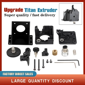 Titan Extrusora Totalmente Kits de Impressora 3D de Peças Para V6 J-Suporte de Montagem do cabeçote de 1,75 mm Filamento E3D V6 Hotend Relação 3:1