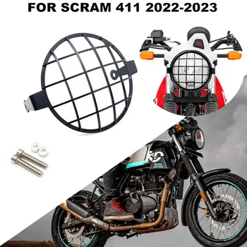 Para o Himalaia Scram411 Scram 411 do himalaia scram 2022 2023 Moto Protetor de Farol Grade de Guarda de Cobertura de Proteção Grill