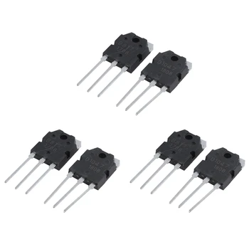 6 Transistor De Silício - D 1047 + B 817, 200 V, 12, Um