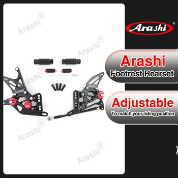 Arashi Motocicleta CNC Ajustável Rearsets Traseira Conjuntos de suportes dos Pés Para SUZUKI GSXR1000 2005-2006 GSXR1000 GSXR 1000 GSX1000R 05 06