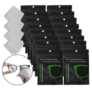 100PCS Anti-fog Óculos de Pano Reutilizáveis Anti-nevoeiro Toalhetes de Limpeza de Óculos de Ecrã Espelho para Maquiagem Multifuncional Pano de Limpeza