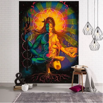 Yoga Psicodélico Decorativo Mandala Tapeçaria Mandala Boho Hippie De Parede Decoração Tapeçaria De Decoração De Casa De Tapeçaria