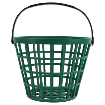 Toddmomy Bola De Golfe Cesta De Plástico, Bola De Golfe Balde Golfball Recipiente De Armazenamento De Identificador De Desporto Ao Ar Livre Estádio Acessórios