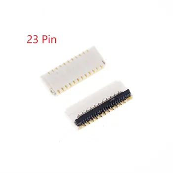 10 Pcs FPC Conector de 23 Pin Pitch 0,3 mm 0,9 mm Altura Back Flip Tipo Dupla Face Superior e Inferior do Ângulo Direito de SMT FH35C-23S-0.3 SH