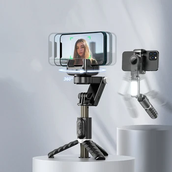 Selfie Vara Tripé cardan Stabilizer360 Rotação Seguinte Modo de fotografia Para iPhone, Smartphone do Telefone fotografia ao vivo