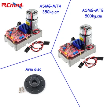 ASMG-MT Série de 350KG 500KG Magnético Codificação Servo de 360 Graus de Alto Torque do Servo Digital de Grande Manipulador Robótico para Carro Robô