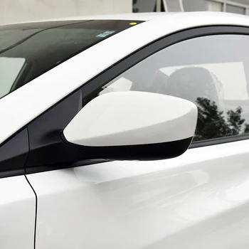Para Hyundai Elantra 2012 2013 2014 2015 2017 Substituir o espelho retrovisor concha com duas peças de ABS em preto brilhante