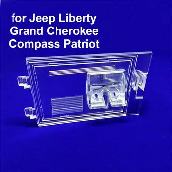 Estacionamento de carro Câmera de Visão Traseira do Suporte Luzes da Placa de Licença Tampa para Jeep Liberty Grand Cherokee Bússola Patriota de 2007 a 2015