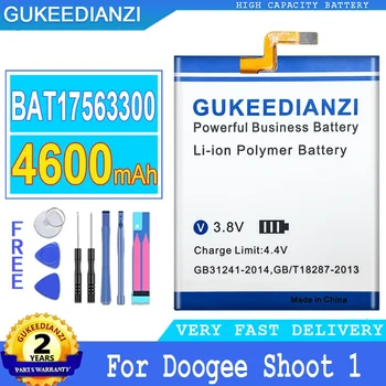 BAT17563300 4600mAh de Substituição de Alta Capacidade da Bateria do Telefone Móvel Para Doogee Atirar 1 Smartphon Baterias de 5,5 polegadas Shoot1