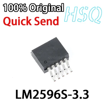 5PCS LM2596 LM2596S-5,0 V/3,3 V/12V/ADJ Patch-263-5 Regulador de Tensão do Chip