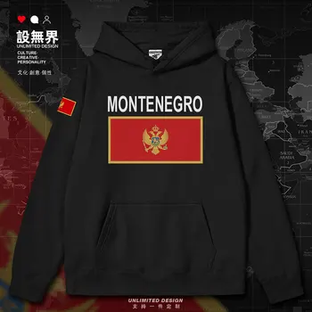 Montenegro País de mens hoodies roupa branca crewneck moletom camisas camisolas Sportswear homens novos outono inverno de roupas