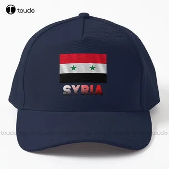 Síria Síria Bandeira Boné De Beisebol Diy Caps Harajuku Cartoon Jeans Cor Exterior Tampões De Algodão Confortável Melhores Meninas De Desporto Engraçado Arte