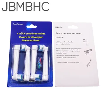 Para a Oral B Elétrico da escova de dentes escova de substituição brushhead bico + Crianças escova de dentes de Substituição cabeças + capa de proteção