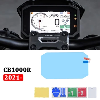 Acessórios da motocicleta Zero Tela do Cluster Painel Instrumento de Proteção de Filme de Ajuste Para Honda CB1000R CB 1000 R 2021 -