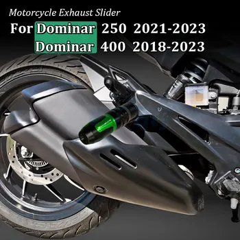 De Exaustão da motocicleta controle Deslizante Queda de Proteção para Bajaj Dominar 400 Acessórios Dominar400 Dominar250 250 2020 2021 2022 2023
