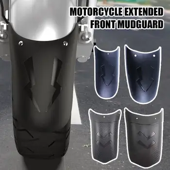 Moto Alongar pára-choque Dianteiro Traseiro AndFront Roda de Extensão Fender guarda-lamas pára-lama para a Motocicleta Universal Acessórios