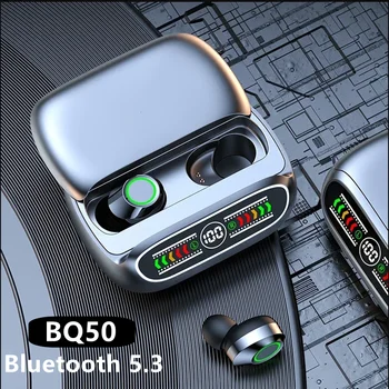 BQ50 TWS Fones de ouvido Fones de ouvido Fones de ouvido Bluetooth sem Fio do Fone de ouvido de Jogos Novos Homens Esporte Mulheres Inteligentes Visor Microfone para celulares