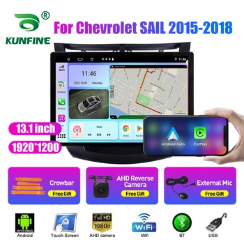 13.1 polegadas, Rádio de Carro Para o Chevrolet SAIL 2015-2018 de DVD do Carro GPS de Navegação de Estéreo Carplay 2 Din Central Multimídia Android Auto