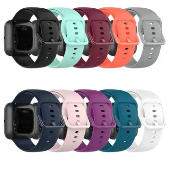 23mm, Alça Para Fitbit Versa 2/Versa Lite Smart Watch Macio de Silicone pulseira de Substituição Pulseira de Relógio Para o Fitbit Blaze Correa