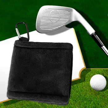 Toalhas de golfe para Sacos de Golfe com Clip de 5.5inchx5.5inch Saco de Golfe Toalha Golf Club