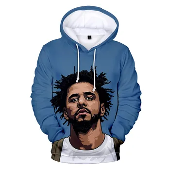J Cole hoodies King Cole Dreamville moletom homens mulheres hip hop KOD capuz streetwear camisolas de manga comprida Casaco de roupas