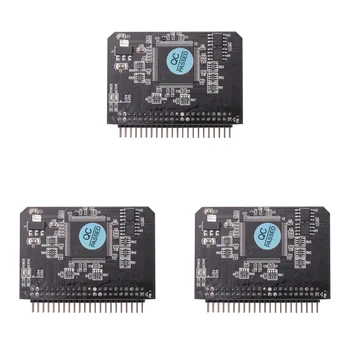 3X SD SDHC SDXC MMC Cartão de Memória Para o IDE de 2,5 Polegadas 44Pin Macho Adaptador Conversor V