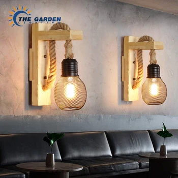 Criativo Vintage Retro Lâmpada de Parede dispositivos Elétricos de Luzes para o Corredor Loft Café Restaurante Estilo Industrial Interior a Decoração Home