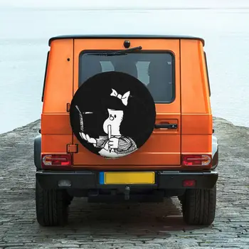 Mafalda Tampa do Pneu da Roda Protetores à prova de Intempéries Universal para Jeep Trailer RV SUV Caminhão Campista de Viagem Trailer