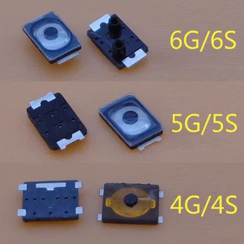 50pcs/muito Para a Apple iPhone 4G 4s 5 5 C 5 ANOS 6G 6s Micro Mini Switch on/off botão Power teclas de Volume Construído-em estilhaços chave