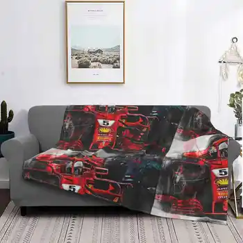 Tendência De Estilo Engraçado Moda Macio Jogar Cobertor Shumacher Vettel Leclerc