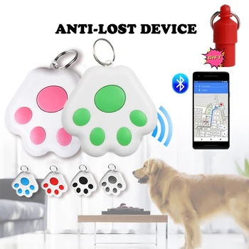 Portátil Mini Cat Dog Pet de Rastreamento Localizador de Bluetooth 5.0 Escondido em seu GPS Anti-lost Dispositivo de Rastreamento Para o animal de Estimação Chave do Celular, Localizador de Ferramentas